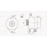 MAGNETI MARELLI 063731893010 Dynamo / Alternator