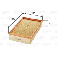 Valeo 585308 Luchtfilter