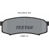 Textar Remblokset 2194701, achter