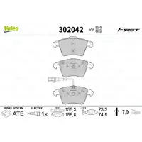 Valeo 302042 Remblokken
