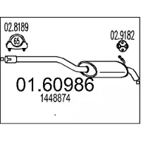 MTS 01.60986 Einddemper