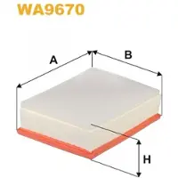 WIX FILTERS WA9670 Luchtfilter