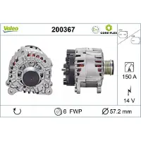 Valeo 200367 Dynamo / Alternator