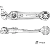 FEBI BILSTEIN 197268 Draagarm