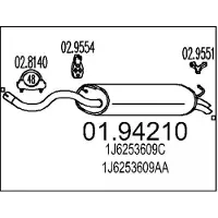 MTS Einddemper 01.94210