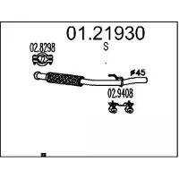 MTS 01.21930 Voorpijp
