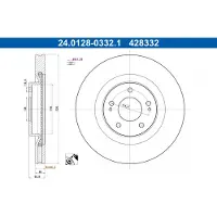 Ate 24.0128-0332.1 Remschijf