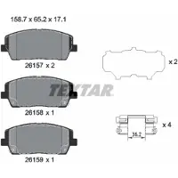 Textar 2615701 Remblokken