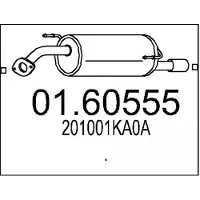 MTS 01.60555 Einddemper