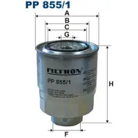 FILTRON Brandstoffilter PP855/1