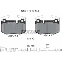 Textar Remblokset 2254201, achter