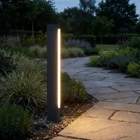 LUCANDE Buitenverlichting , Celiora, Zwart, Terras, Aluminium, Modern