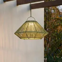 LINDBY Buitenverlichting , Austas, dimbare, Groen, Balkon, Kunststof, Modern