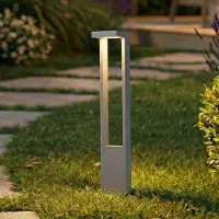 LINDBY Buitenverlichting , Lonete, Grijs, Terras, Aluminium, Modern