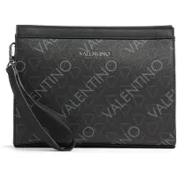 Valentino Toilettas Zefir Soft Cosmetic Case Nero / Multicolor Donkergrijs
