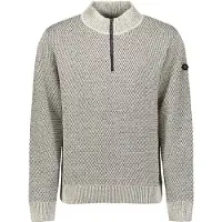 No-excess Trui stone grey / zwart
