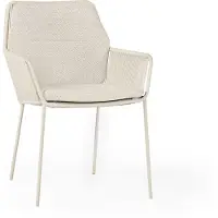 Suns Punta dining tuinstoel staal/rope sunproof