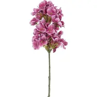 Easyplants | Kunstbloem Sneeuwbal Real Touch Roze 58 cm | Zijde | Nepbloemen | roze | Onderhoudsvrij | Kant-en-klaar