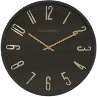 Countryfield -wandklok-Copper 3d- grijs-35 x 35 x4.1 cm