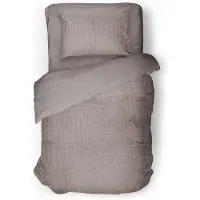 Eleganzzz Dekbedovertrek Micro Mink Crocodile - sand 140x200/220cm
