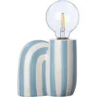 Intratuin Tafellamp Nanna Wit / Blauw 14,5 X 10,5 X 23 Cm