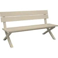 Intratuin 2-zits Tuinbank Tessa Beige 160 X 62 X 84 Cm