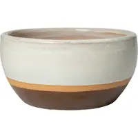 Intratuin Plantenschaal Evi Crème / Bruin D 24 H 12 Cm