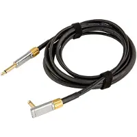 Rockboard Premium Flat Instrument Cable Straight/Angled 3 m - Gitaarkabel