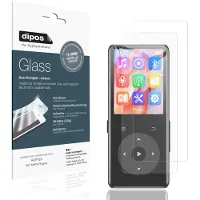 Dipos – 2x Matte Pantserfolie geschikt voor AGPTEK M7 MP3-Player | 9H Screenprotector