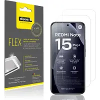 Dipos – 2x Beschermfolie geschikt voor Xiaomi Redmi Note 15 Pro Plus | 3D Full Cover Screenprotector | 100% Passend