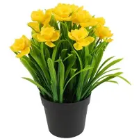 Countryfield -Narcissen in pot-vrolijk voorjaar-kunstplanten