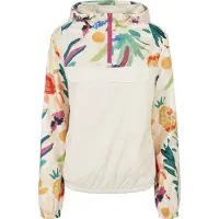 Urban Classics Tussenjas jade groen / oranje / pitaja roze / offwhite