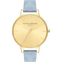 Olivia Burton OB16BD111 Horloge. Quartz, goudkleurig. Damesmodel.