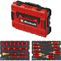 Einhell E-Case Gereedschapskoffer (gevuld) 24-delig Electricien