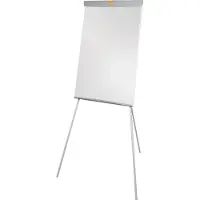 Nobo Essence Flipover van Staal - met Driepootstatief - Magnetisch - Wit