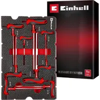 Einhell T-Griff Schraubendreher-Set 9-tlg. Einleger Pad Inlegstuk 9-delig