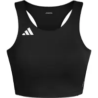 Adidas Sporttop 'Adizero E' zwart / wit
