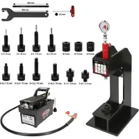 Ks Tools 460.0605 Luchthydraulisch nietapparaat, 19-delig