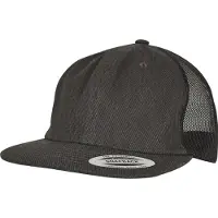 Flexfit Pet 'Denim Trucker' black denim / wit