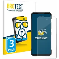 BROTECT Screenprotector 3 Stuks voor Doogee S200 Beschermglas transparant