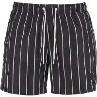 Urban Classics Zwemshorts zwart / wit