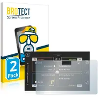 BROTECT - Screenprotector voor Bosch Suzuki Vitara 1.4 BoosterJet 2019 SLDA Infotainment System - Folie Beschermfolie matte 2 Stuks