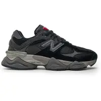 New Balance Sneakers laag '9060' grijs / donkergrijs / rood / zwart