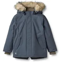 Wheat Winterjas 'Kasper' navy / lichtbruin