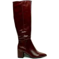 Mexx Laars Women Pluck Mila Heeled Dark Cognac-Schoenmaat 39