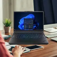 Lenovo ThinkPad P16 Gen 3 Intel Core Ultra 7 255HX-processor E-cores tot 4,50 GHz en P-cores tot 5,20 GHz, Windows 11 Pro 64, 1 TB SSD M.2 2280 PCIe Gen5 Performance TLC Opal - 21RQCTO1WWNL2