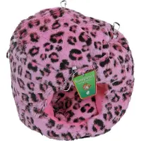 Gebr. De Boon Pluche knaagdierhuis ronde ton diameter 18 cm inclusief kussen