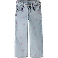 Name it Jeans 'NMFrose' blauw denim / lichtroze / wit