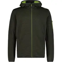CMP - Jacket Fix Hood with Sleeve Pocket - Fleecevest 58, olijfgroen