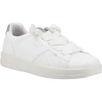 HeyDude Karina Duo Classic Dames Sneakers Van Polyurethaan In Het Wit